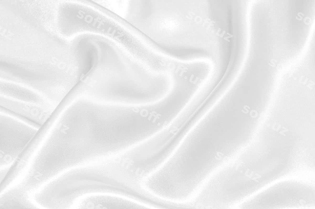 Oq dalg'ali ipak orqa fonda tekstura | White wavy silk background texture 1