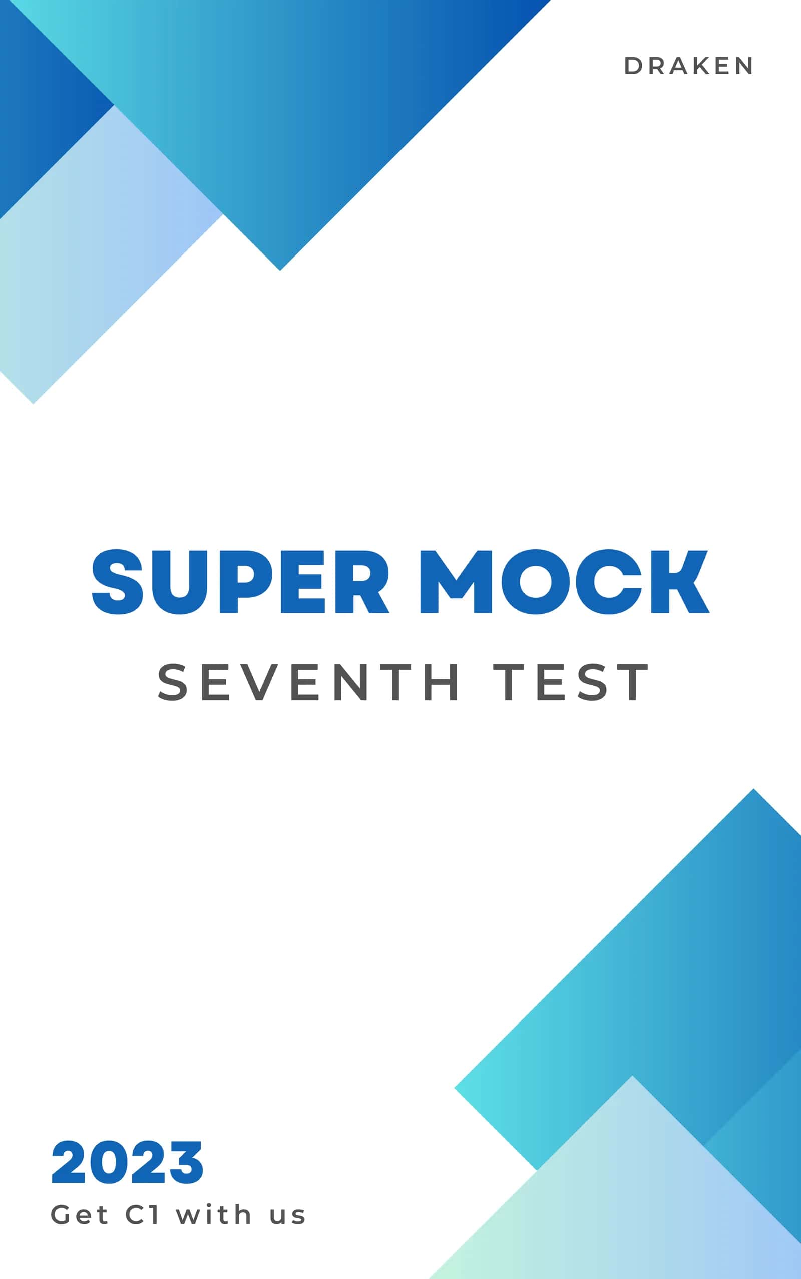Test 7 - Part 1 Listening