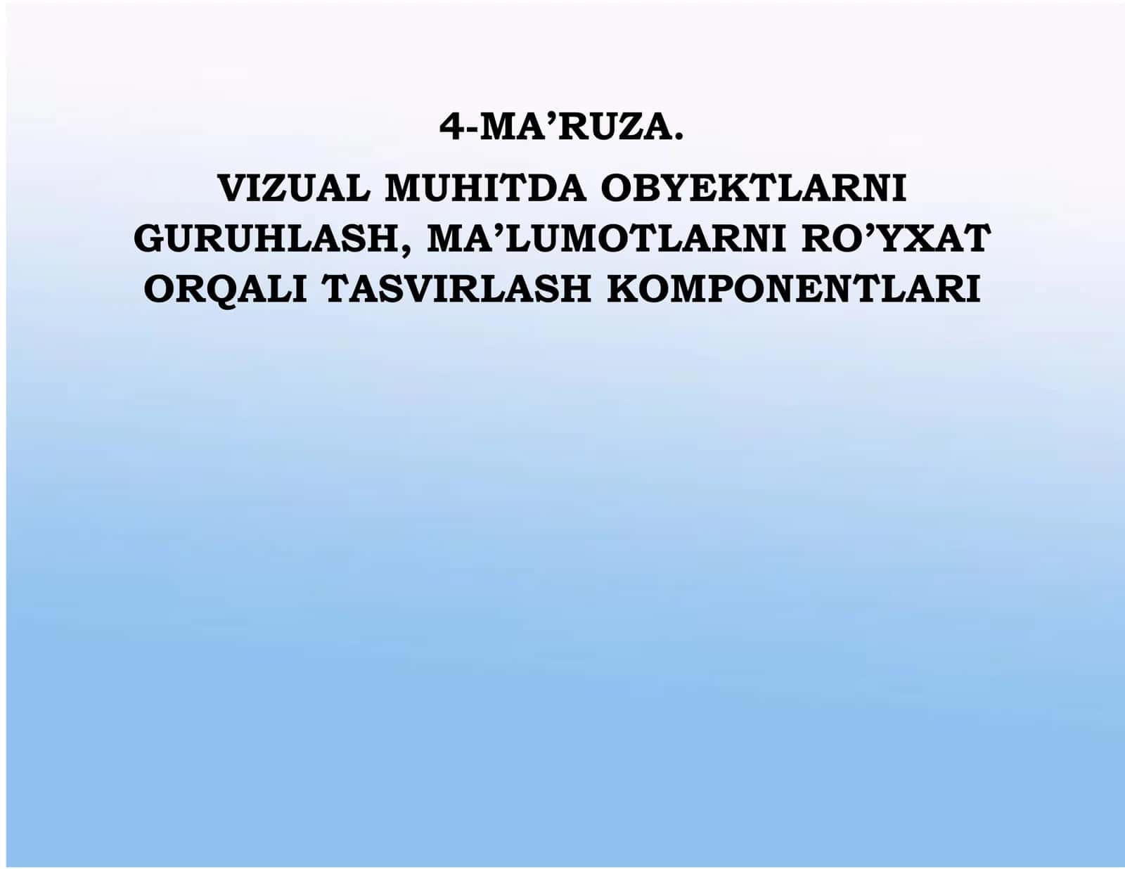 PANEL KOMPONENTASI
