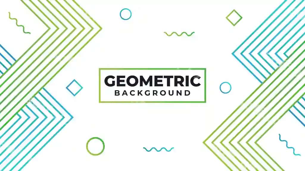 Geometrik chiziqli fon dizayni | Geometric line art background design