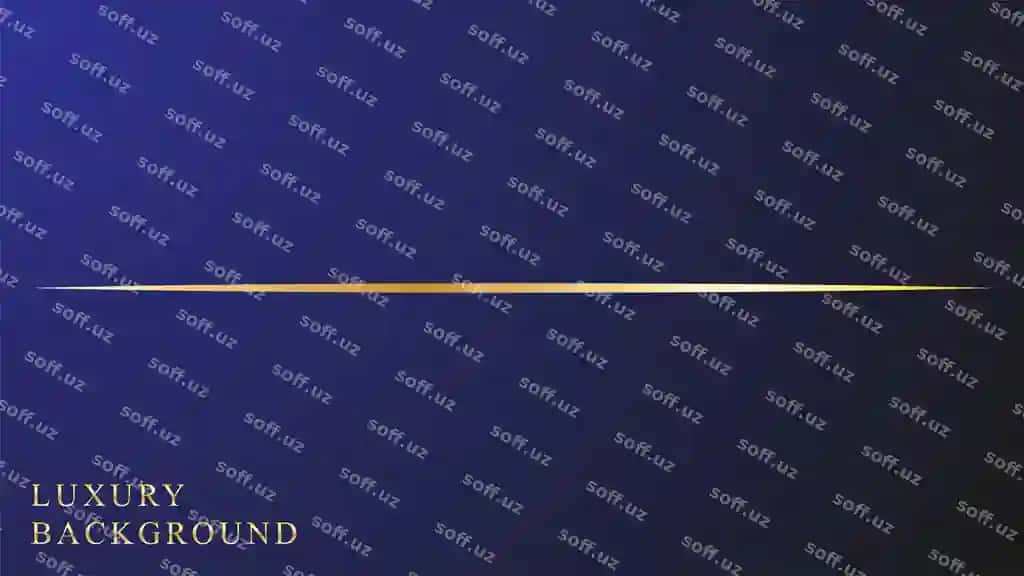 Hashamatli ko'k dizayn fon shabloni | Luxury blue design background template