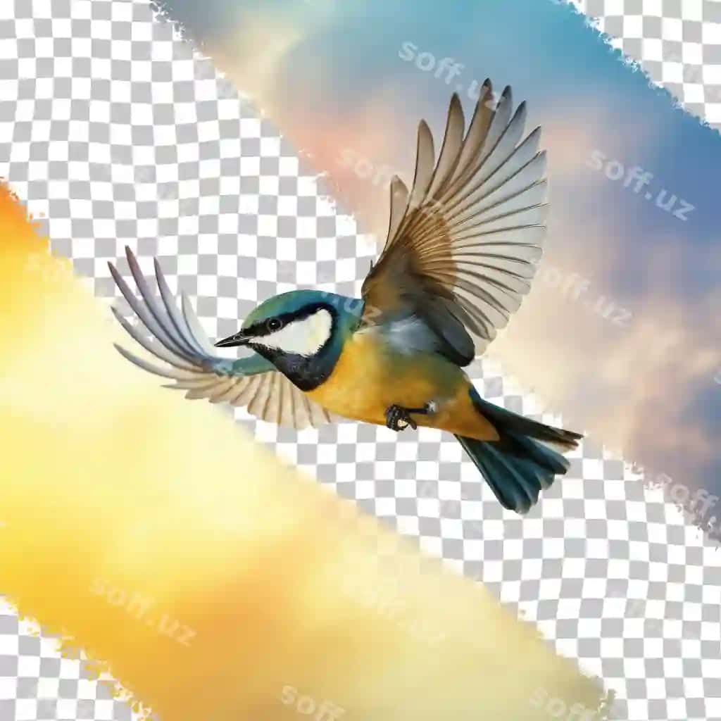 Qush shaffof orqa fonda | Avian creature transparent background