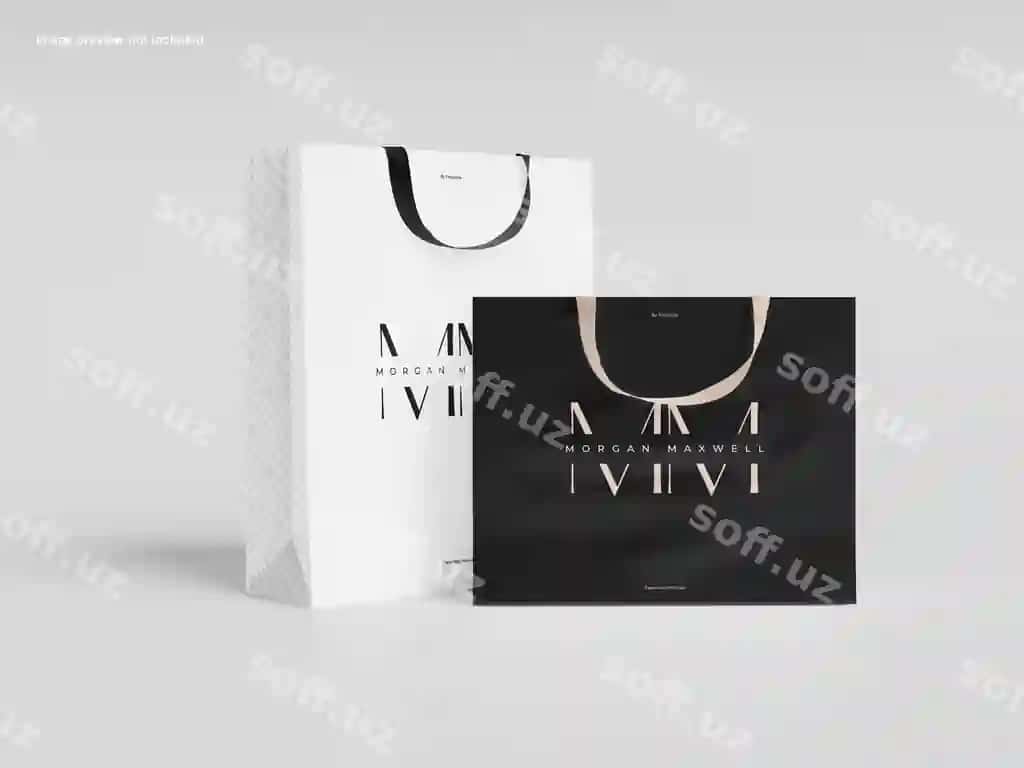 Xarid savati mockup | Shopping bag mockup