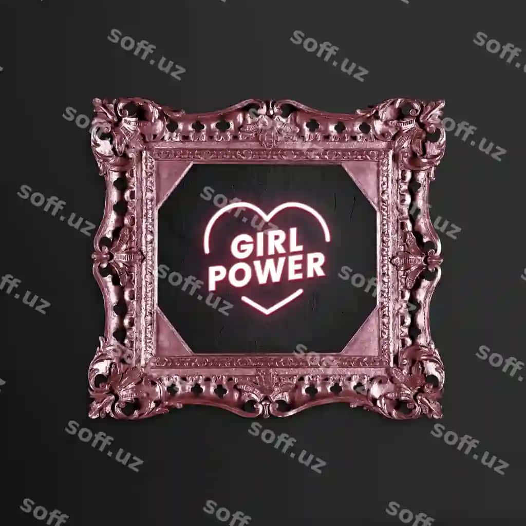 Ramka mockup psd qadimiy pink femme fatale uslubi | Frame mockup psd antique pink femme fatale style