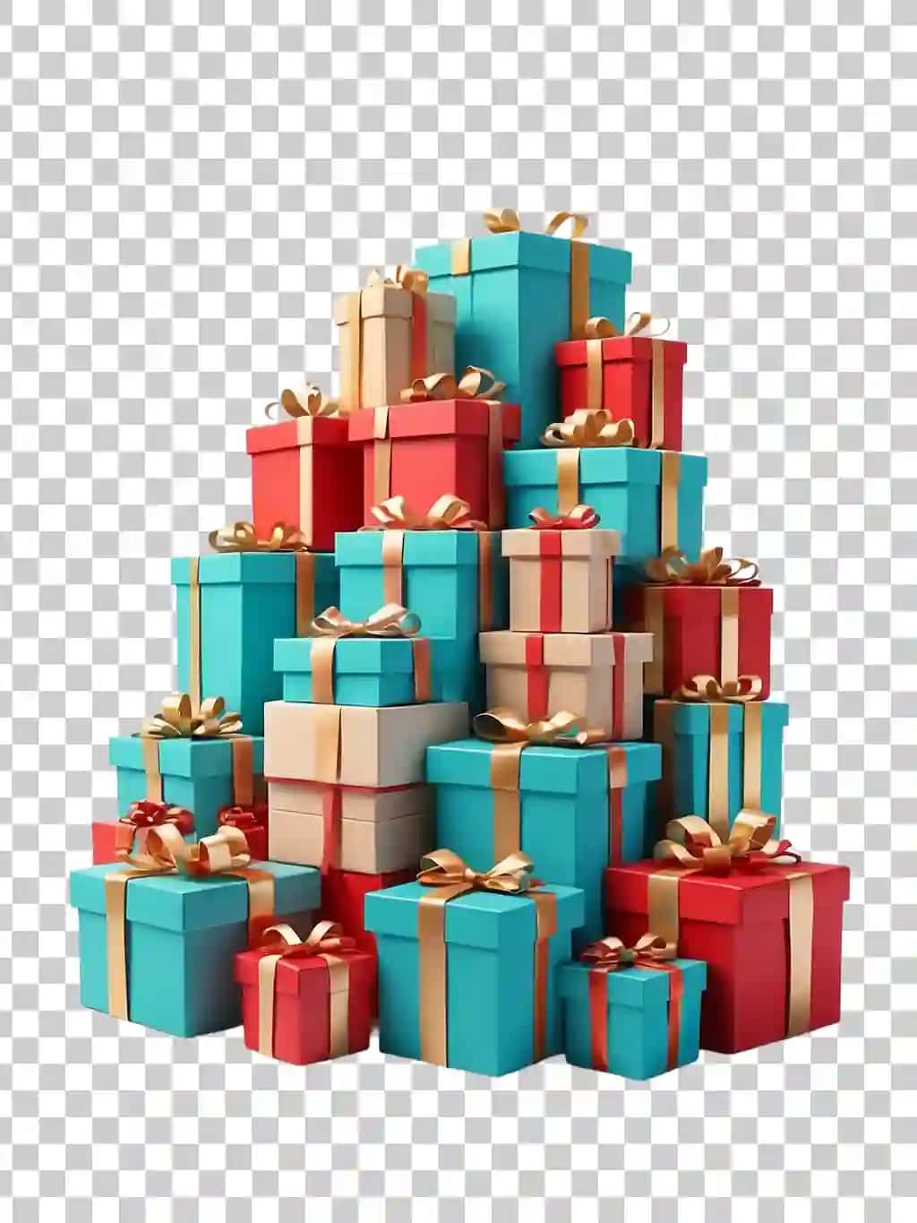 3D sahna rangli qoziq sovg'a qutilari oq fon | 3d scene colorful pile gift boxes white background
