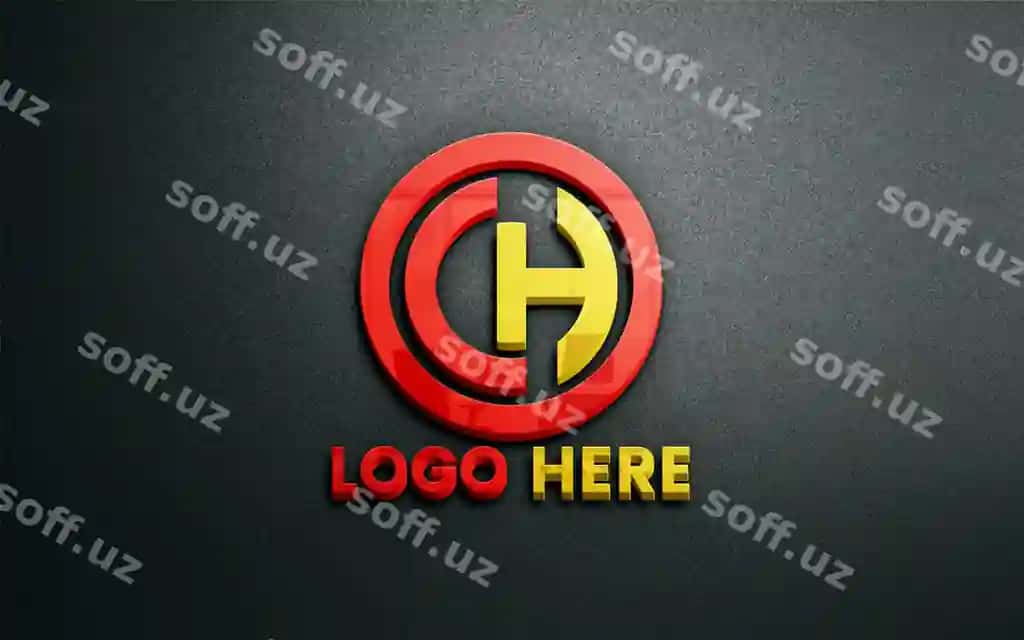 3d logotip mockup | 3d logo mockup