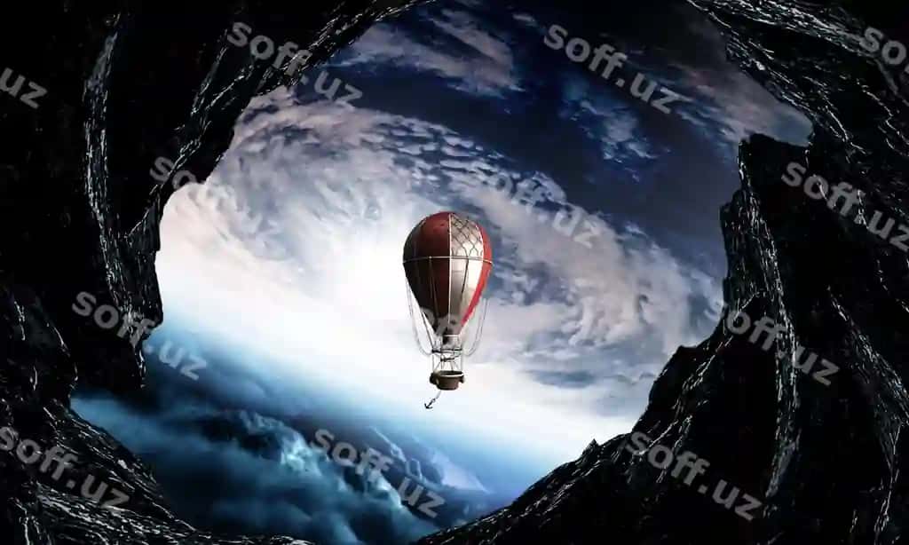Yer sayyorasining chiroyi uchuvchi shar osmon | Planet earth beauty flying balloon sky