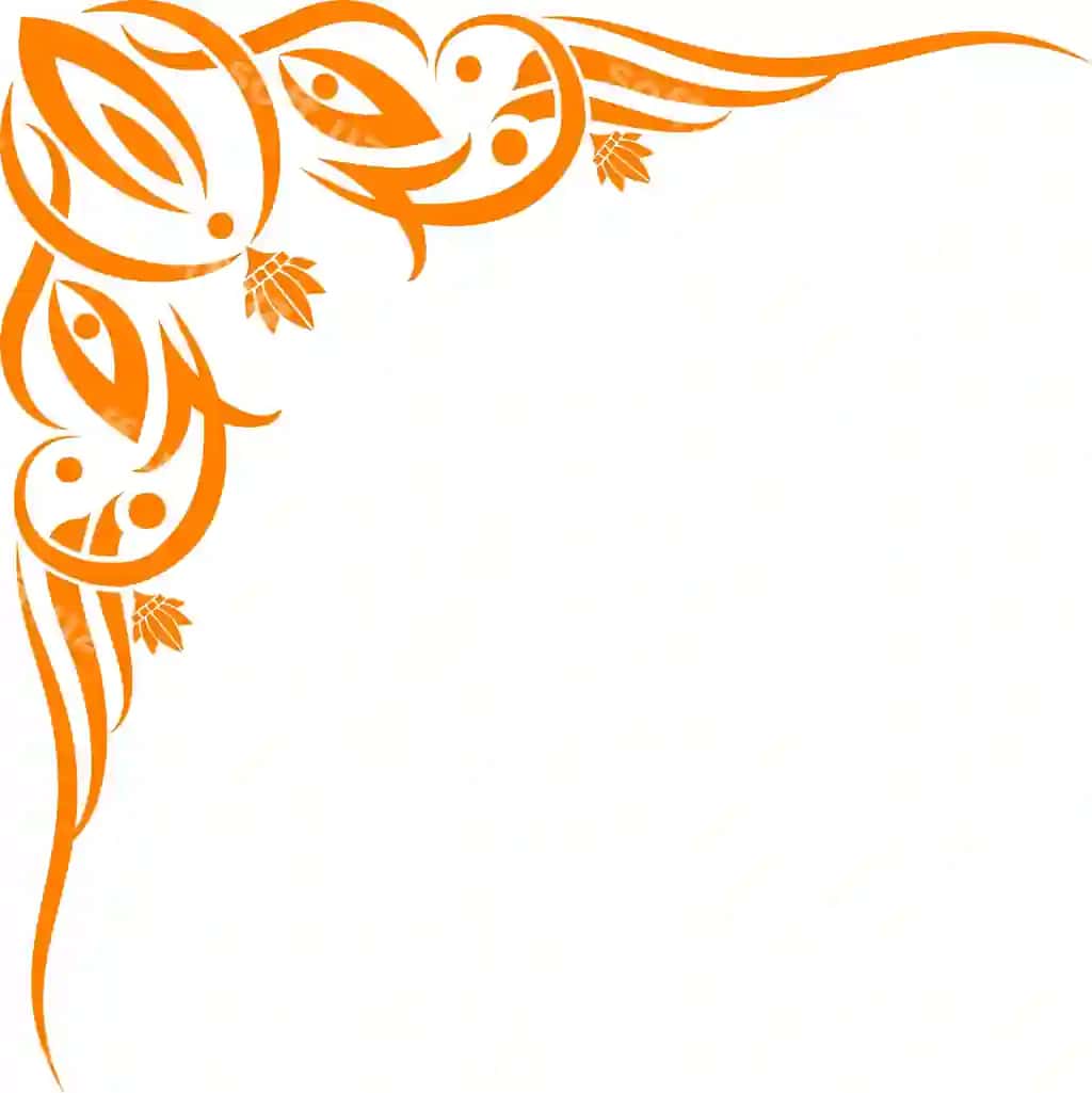 Burchak dizayn vektori | Corner design vector