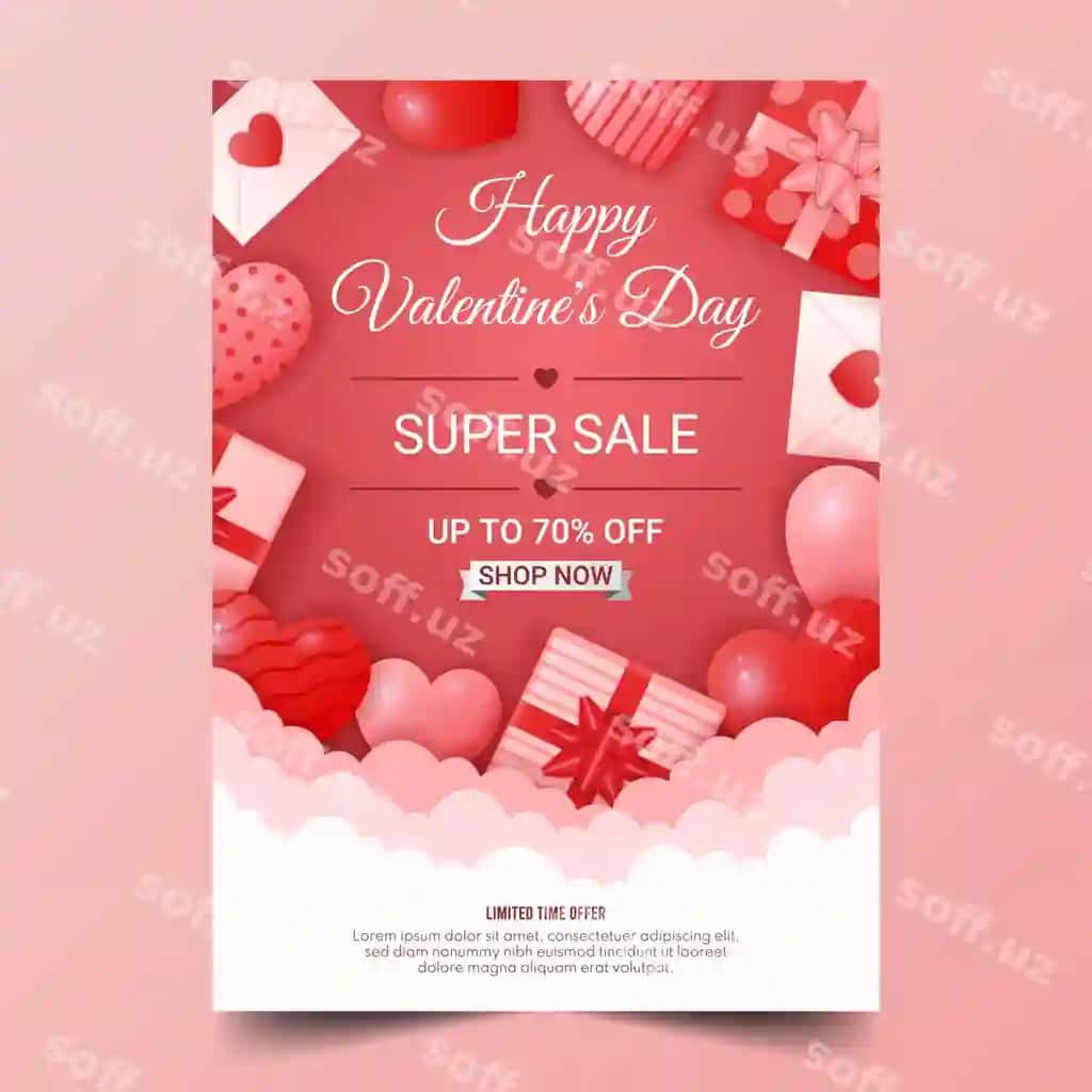 Poster super sotuv qizil fon bilan qizil fon bilan | Poster super sale with red background with red background