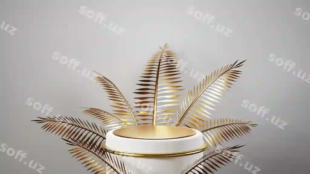 3d render minimal luks soxta oq fondaa | 3d rendering minimal luxury podium white background