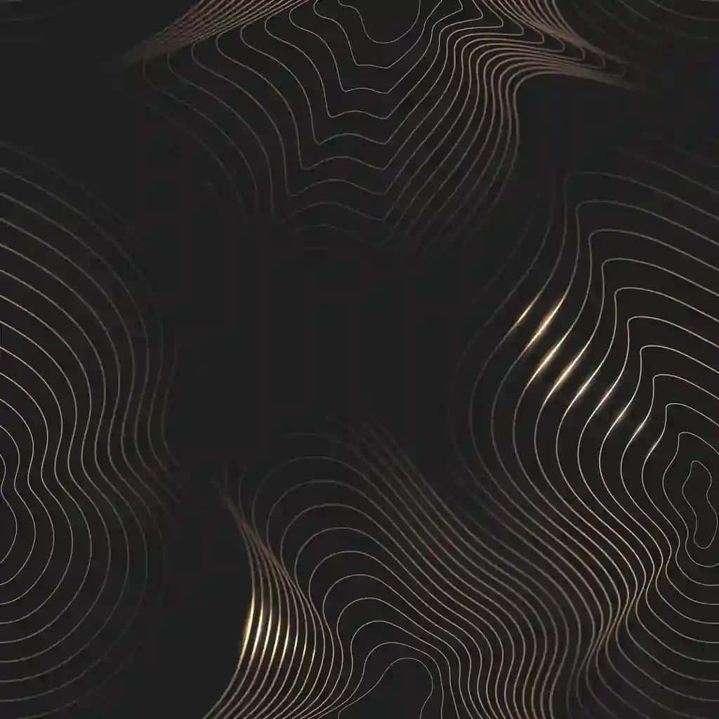 Oltin oq naqshli qora fon | Black background with gold white pattern
