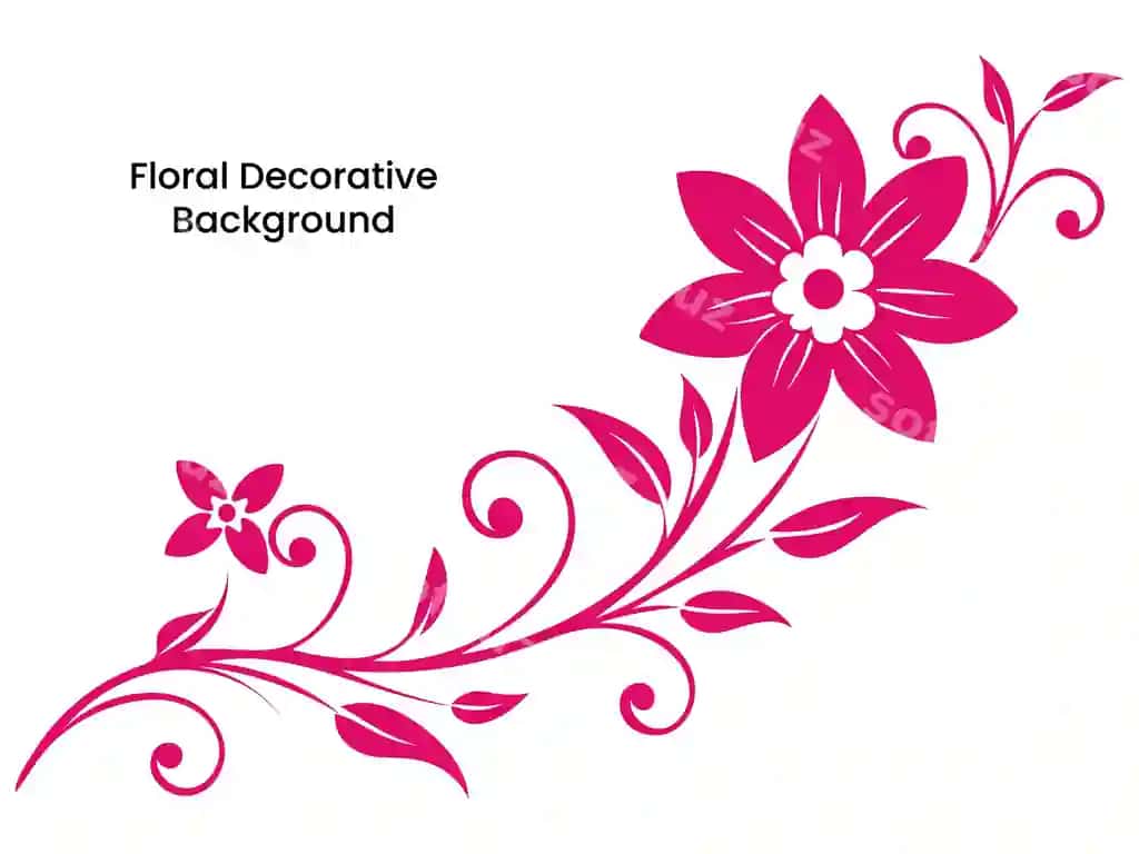 Bezgararli orqa fon dizayni | Decorative background design