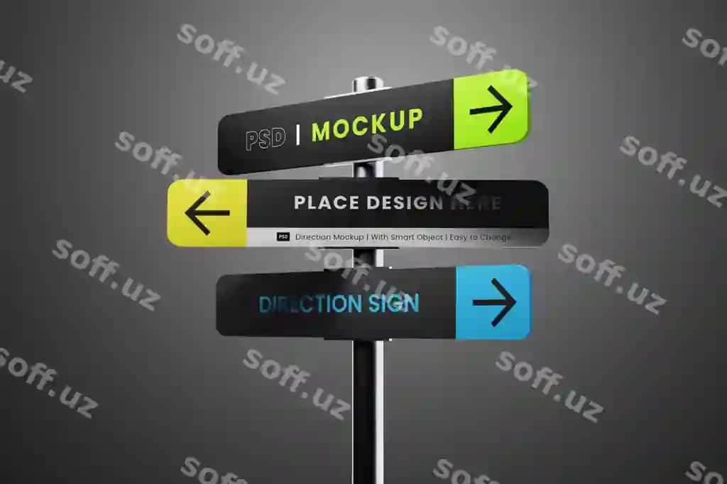 Yo'nalish belgi | Direction sign