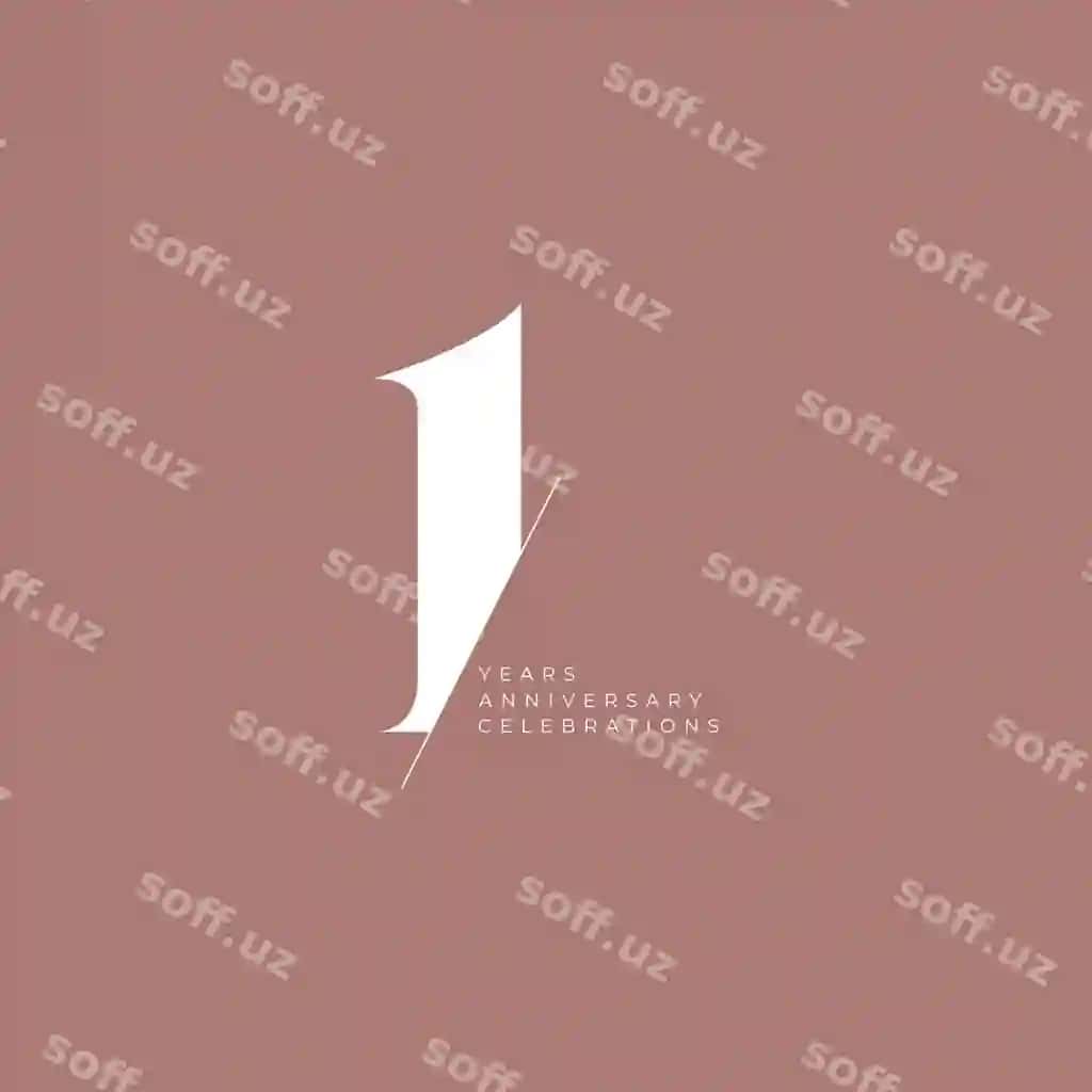 Yubiley logotipi shabloni | Anniversary logo template