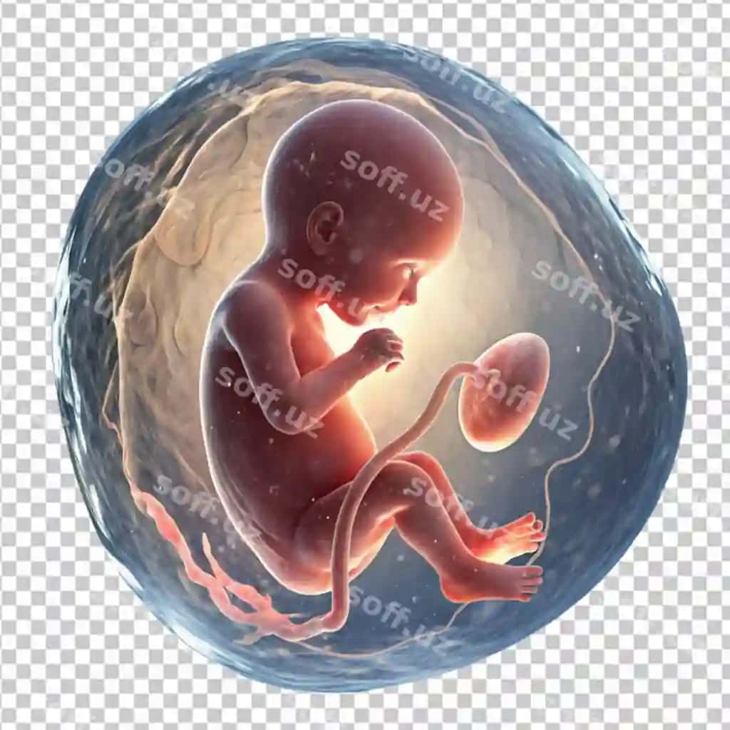 Jismoniy hosil 18 hafta yoshda | Human fetus age 18 weeks