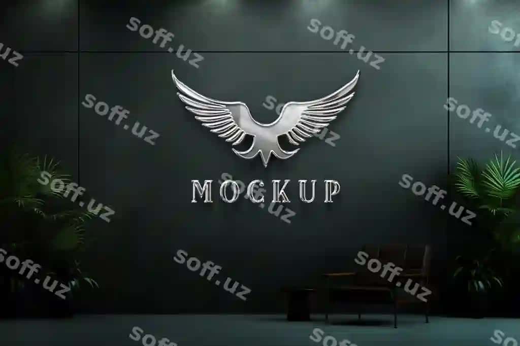 Mamlakiyatli chiroy logotipi mockup | Luxury beauty logo mockup