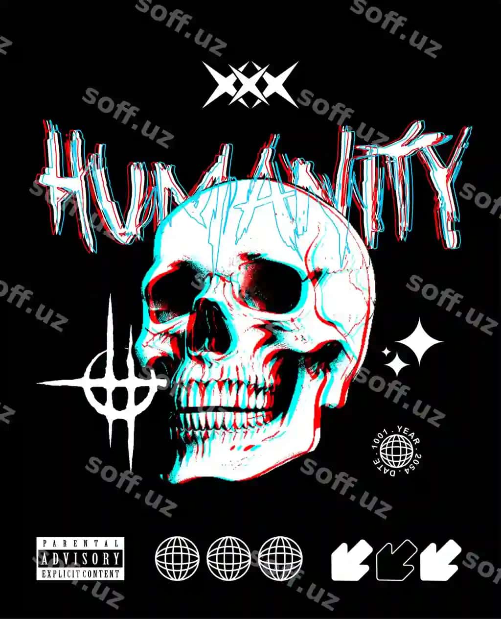 Tipografiya futbolka dizayni insoniylik | Typography t shirt design humanity