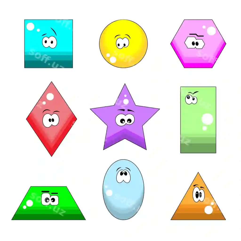 Geometrik shakllar | Geometric shapes