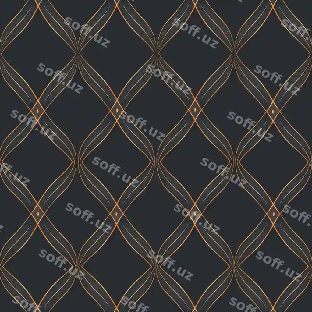 Chizilgan geometrik namuna chiziqlar qorqong'ir fon vektori | Abstract geometric pattern with lines dark background vector