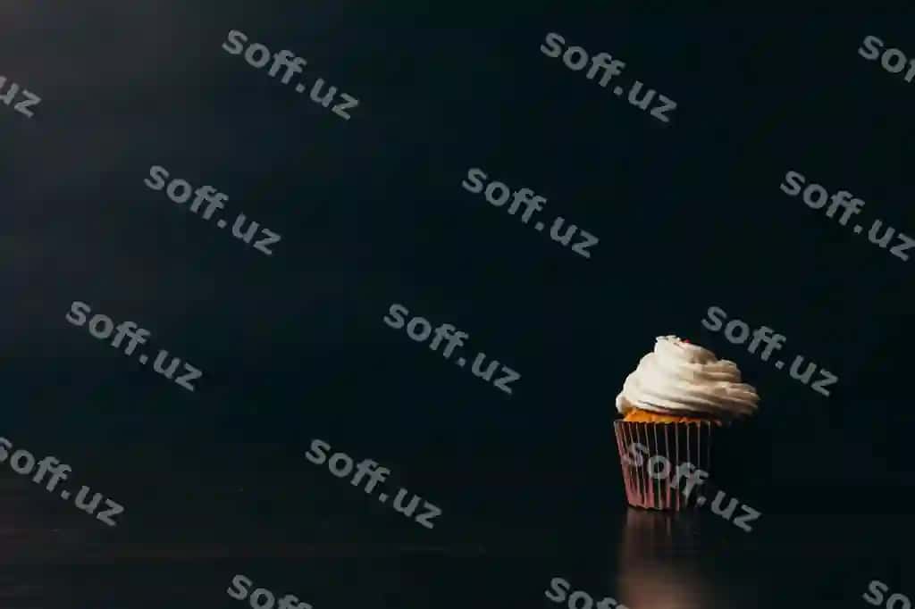 Qora kupkейк | Cupcake dark