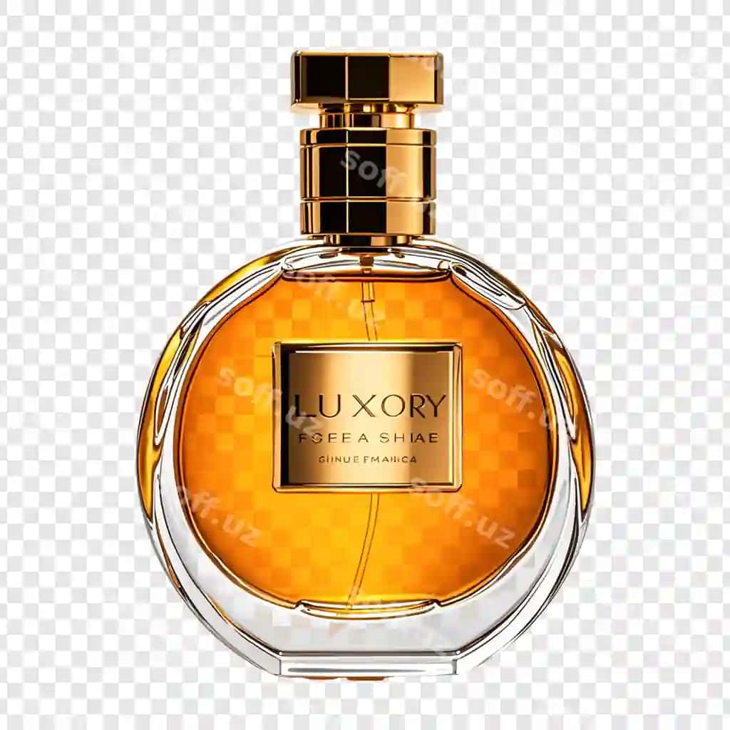 Boz parfum shishasi png ajraltirilgan shaffof orqa fonda | Luxury perfume bottle png isolated transparent background