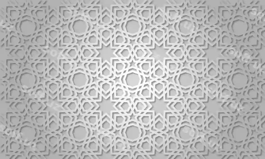 Uzilmaydi 3D Ramazon islamiy naqsh arab stili vektor illustratsiyasi | Seamless 3d ramadan islamic pattern arabian style vector illustration