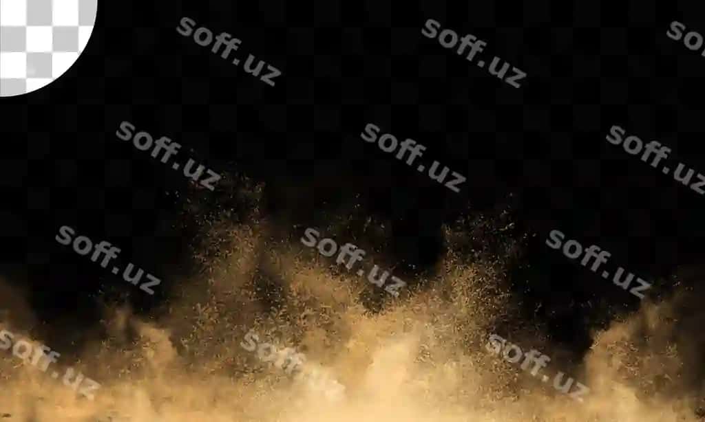 Pula hissolari splash qiladi | Dust particles splash
