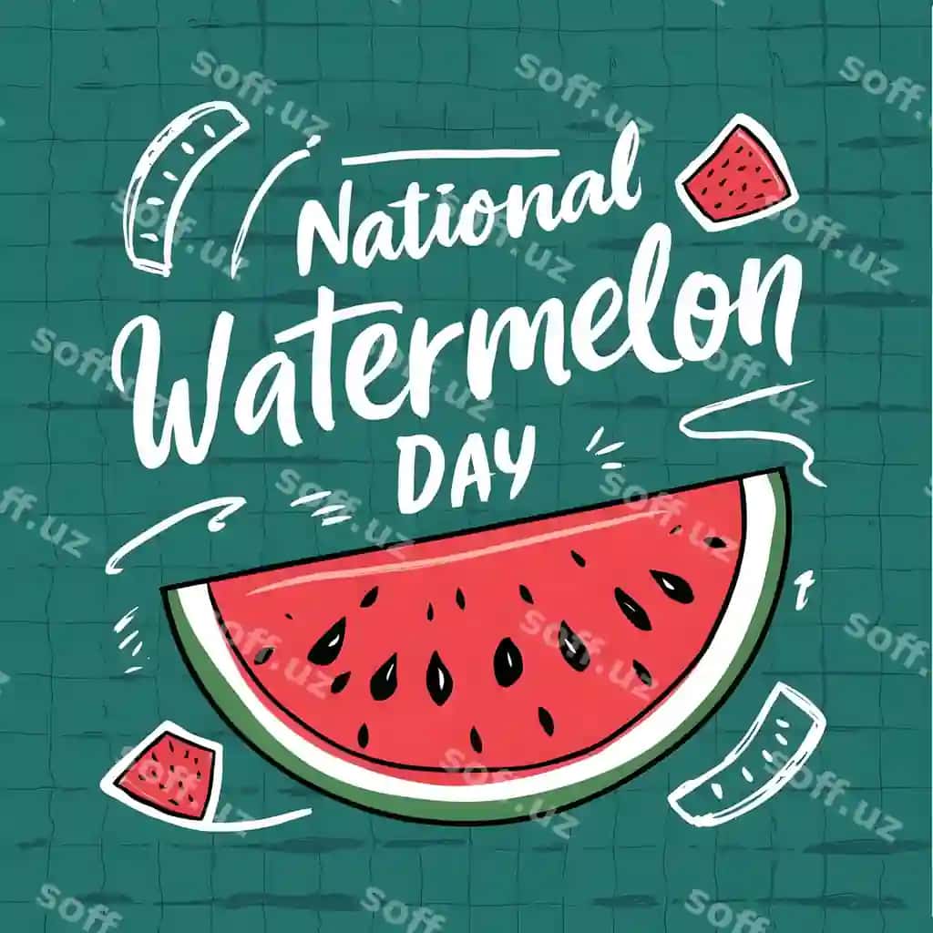 Milliy tarvuz kun | National watermelon day