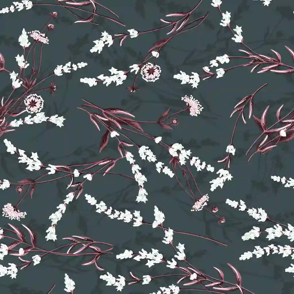 Gul barglari naqshlari dizayni san'ati ko'p maqsadli foydalanish | Floral leave pattern design artwork multipurpose usages