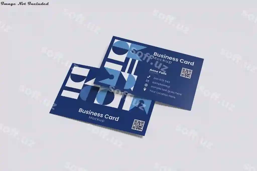 Biznes vizitka mockup | Business card mockup