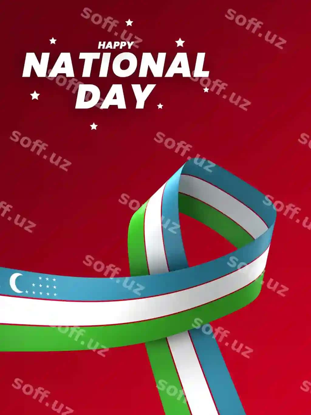 O'zbekiston bayroq elementi dizayni milliy mustaqillik kuni banneri | Uzbekistan flag element design national independence day banner