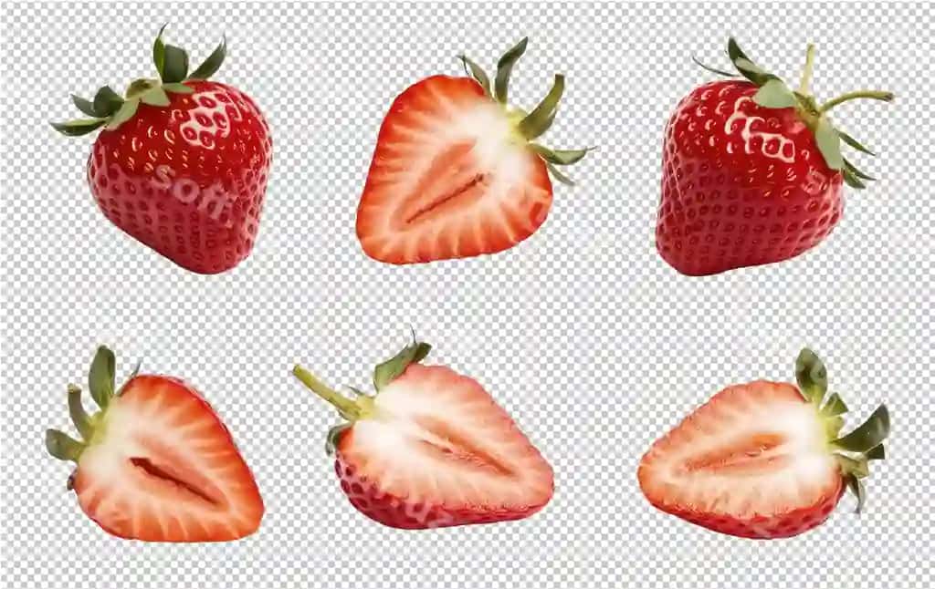 Bodomlar chizish yashil ohi so'zlar 'bodom' bilan | Drawing strawberries with green stem words strawberry