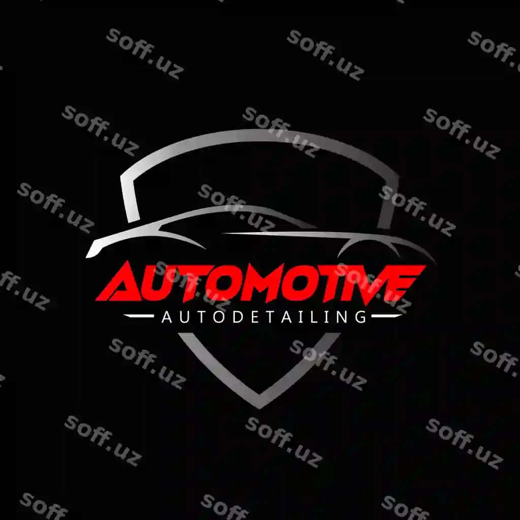 Avtomobil detallari logotipi shabloni | Automotive car detailing logo template
