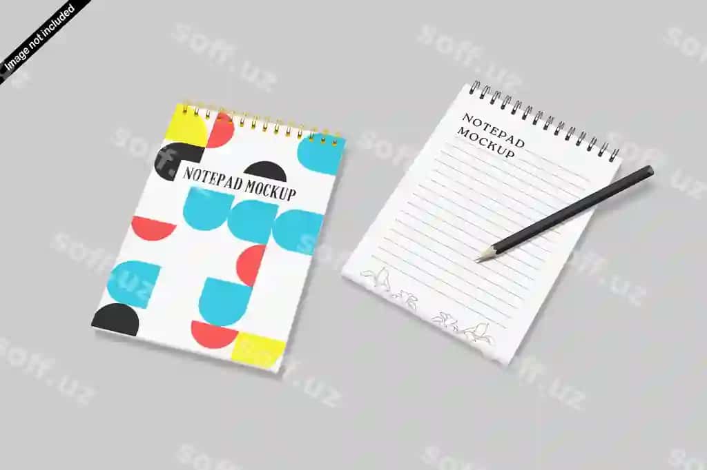 Notepad mockup | Notepad mockup
