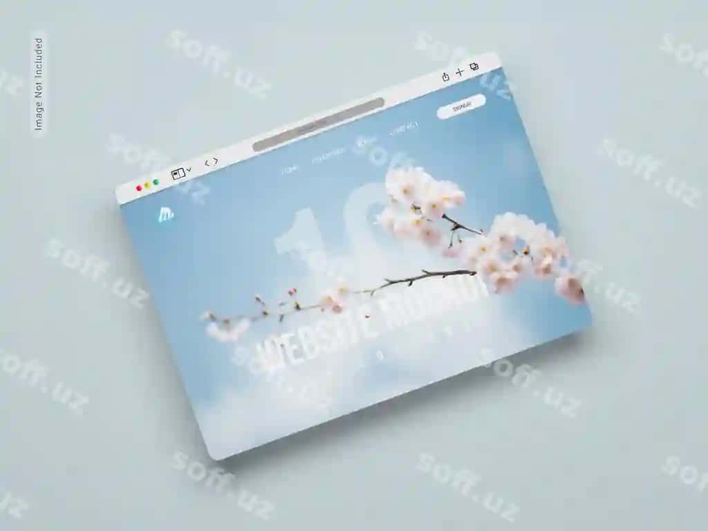 Brauzer ekran namunasi | Browser screen mockup