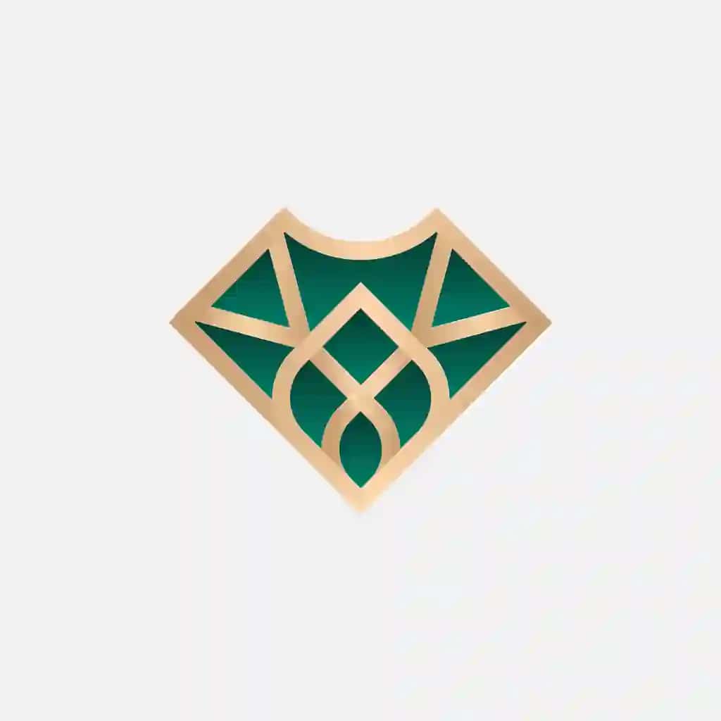 Hashamatli korxonalar logotipi zargarlik buyumlari | Logo design jewelry luxury businesses