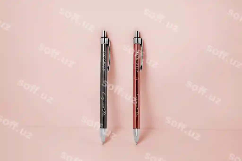 Namuna dizayli to'xtovchi qalam | Mock up design ball point pen