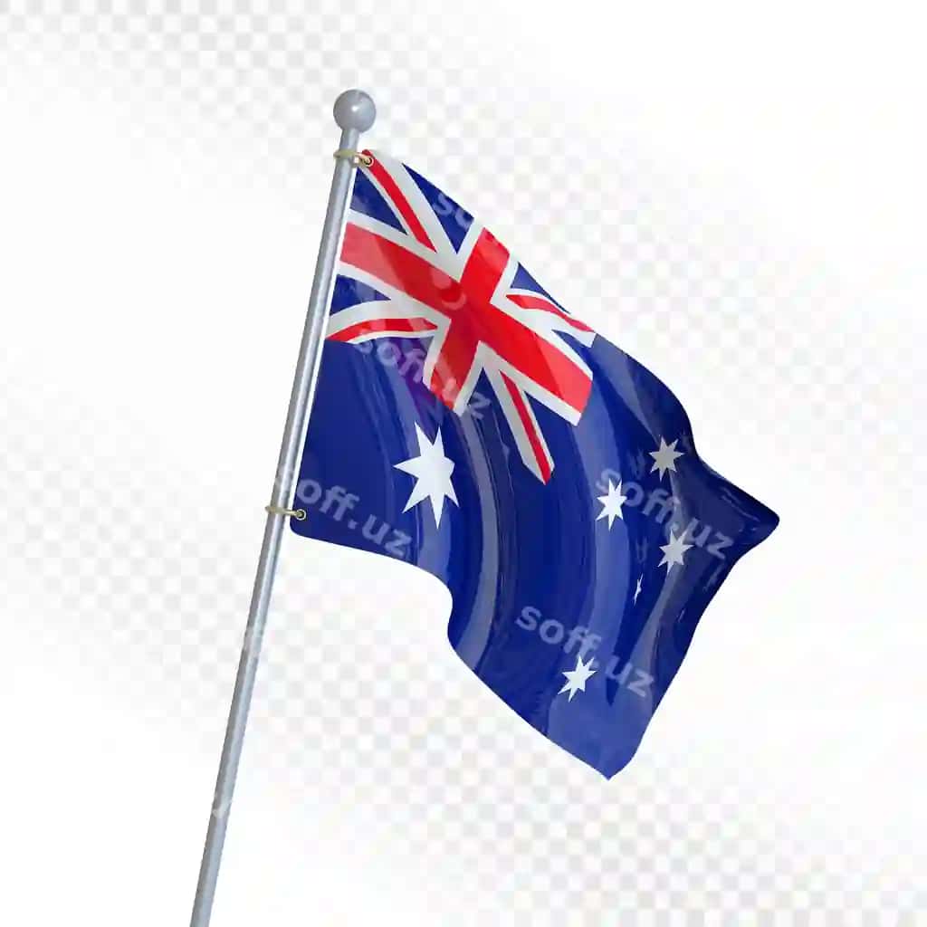 Avstraliya bayrog'i uchun stoyka | Australian flag waving pole