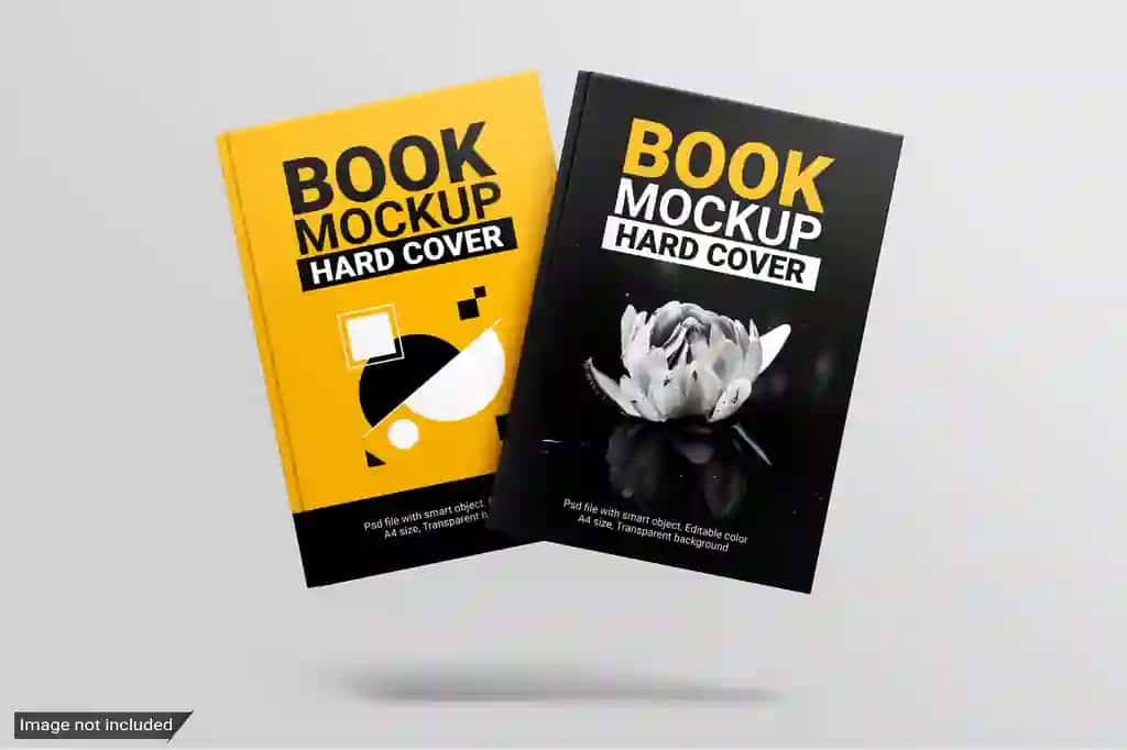 Qattiq muqovali kitob maketi | Book mockup hard cover