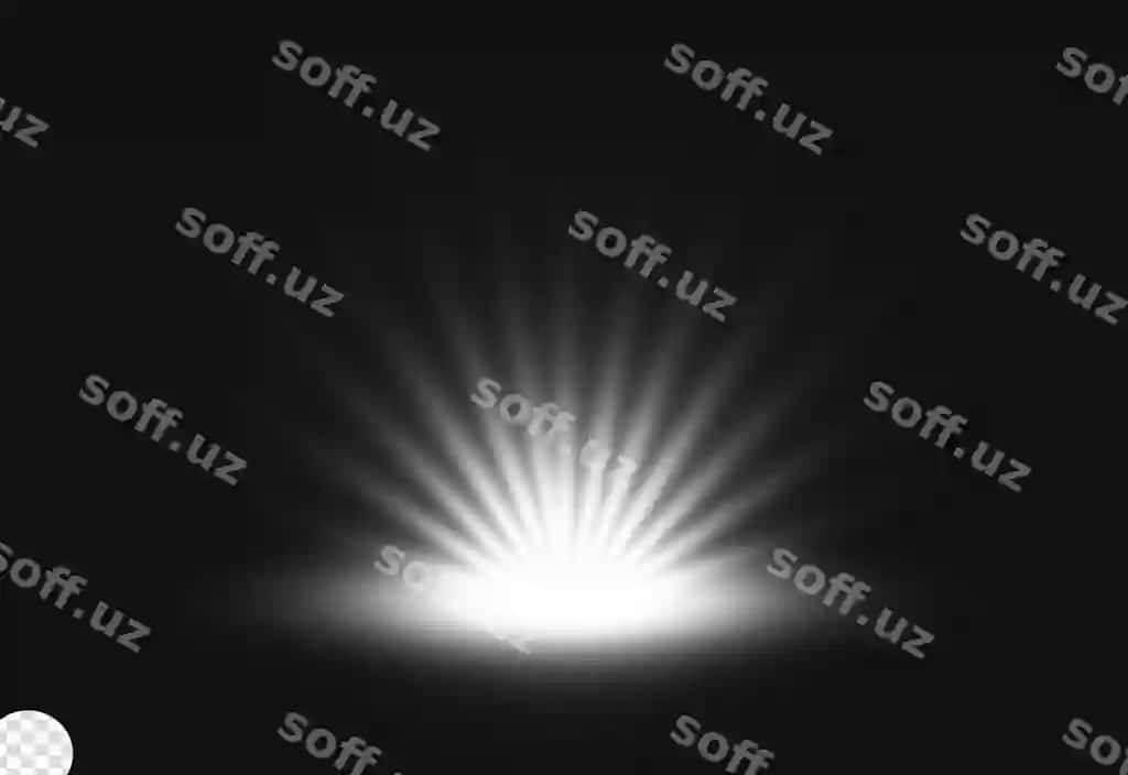 Parqli shamoli sherigʻa yorqinlik effekti | Shiny sparkling sunrise light effect