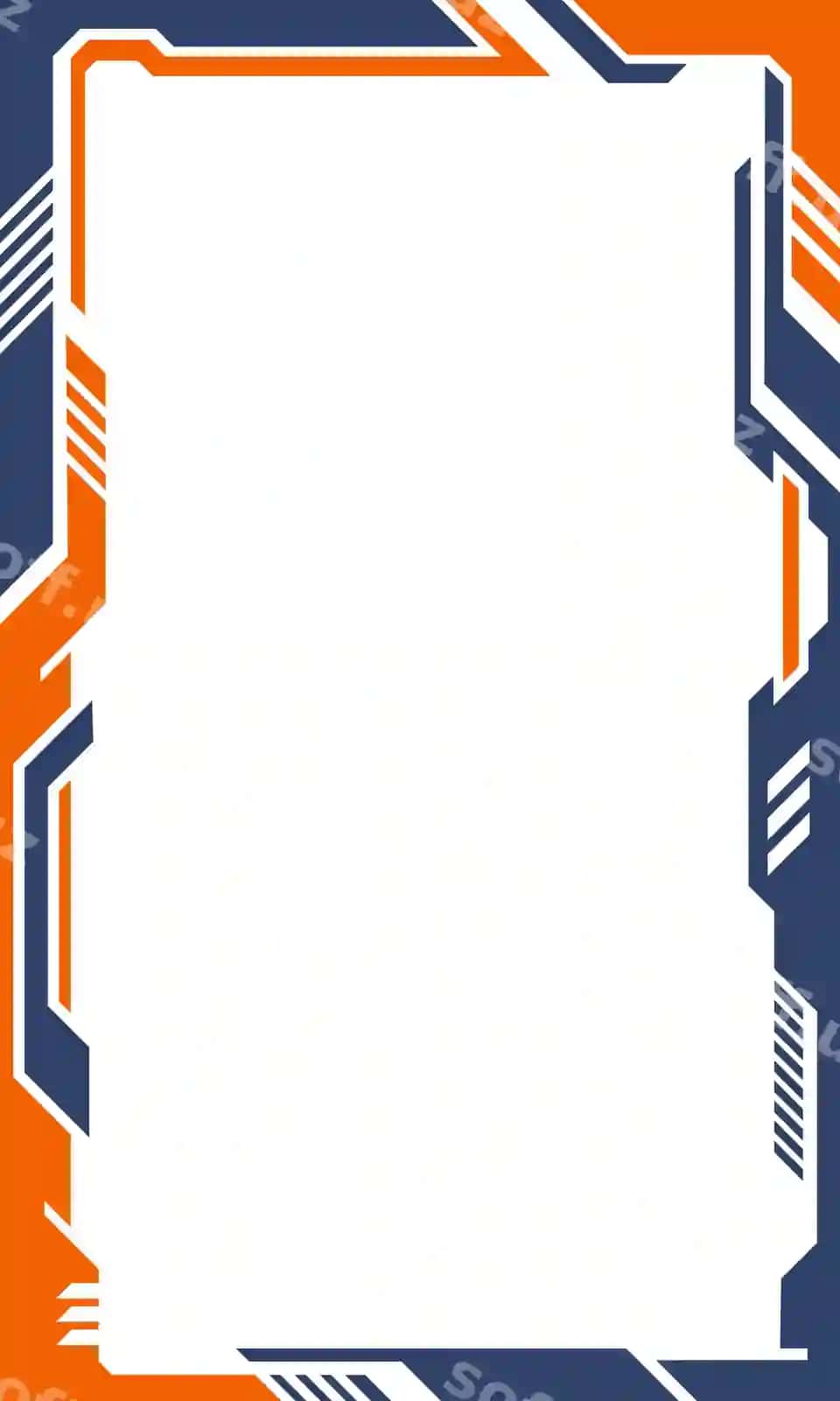 Abstrakt texnologiya chegara bo'sh fon futuristik texnologiya | Abstract technology border blank background futuristic technology