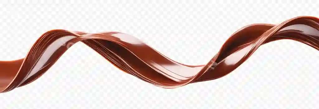 Abstrakt shokolad chiziqlari shaffof orqa fonda | Abstract chocolate lines transparent background