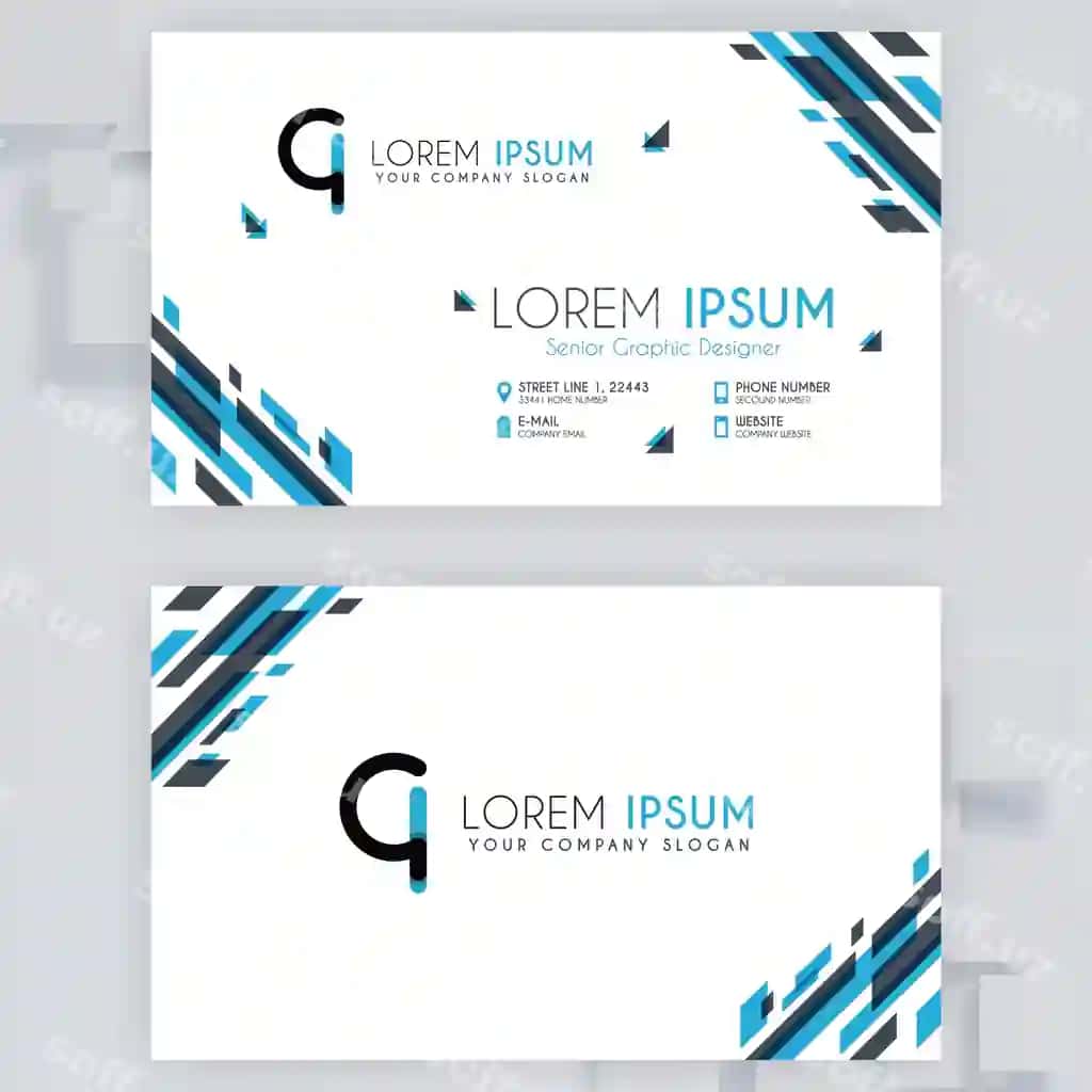 Zamonaviy noyob biznes karta dizayni | Modern unique business card design