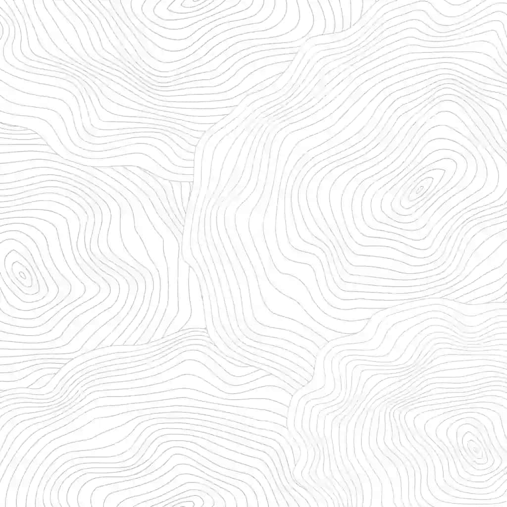 Naqua kontur chiziqlari bilan monokrom fonda | Pattern with contour lines monochrome background