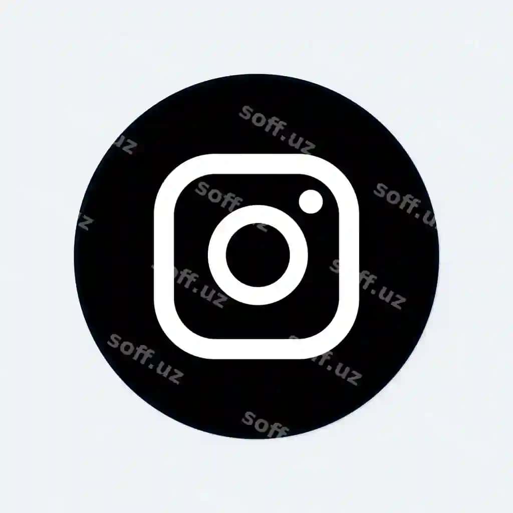 Instagram vektor ijtimaî media ikonasi | Instagram vector social media icon