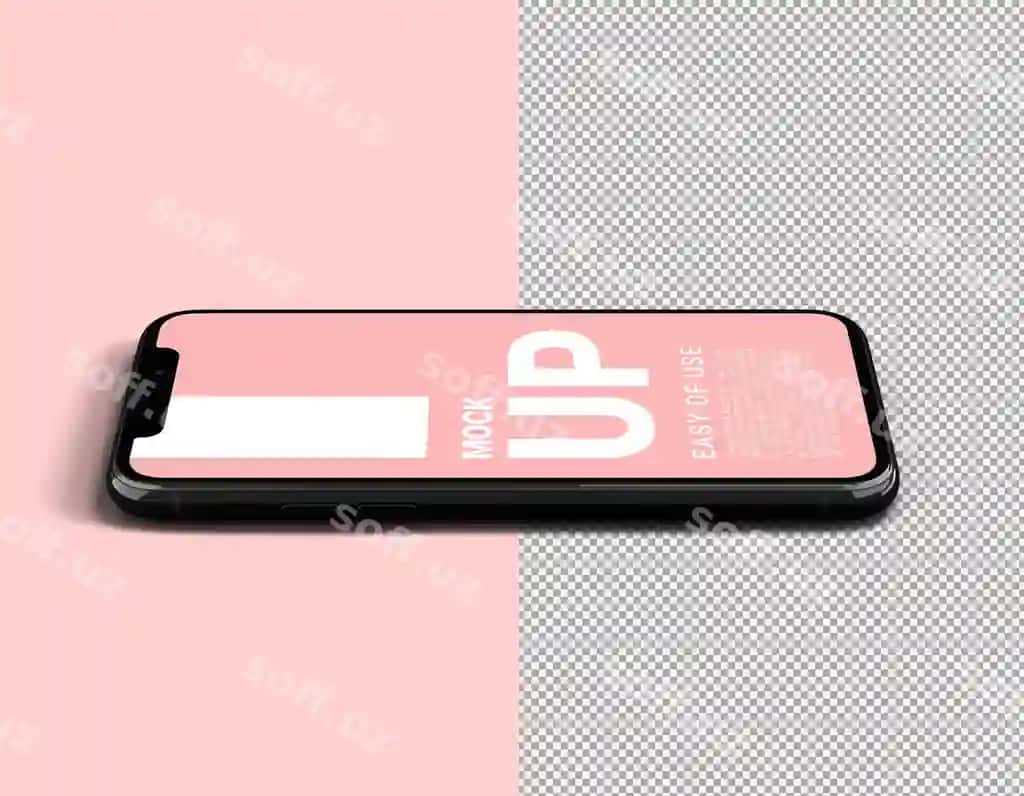 Akıllı telefon namuna şabloni | Smartphone mockup template