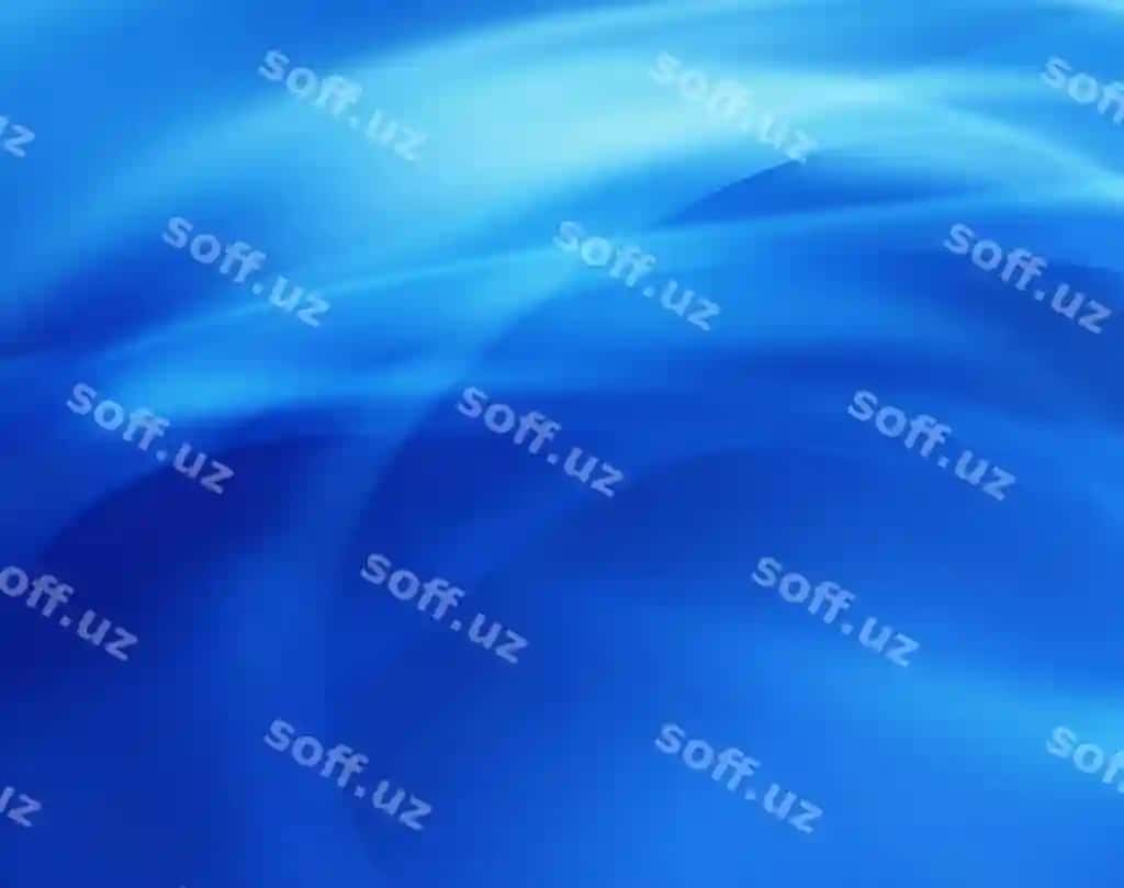 Yorqin ko'k orqa fonda erkin chiziqlar bilan | Bright blue background with smooth lines