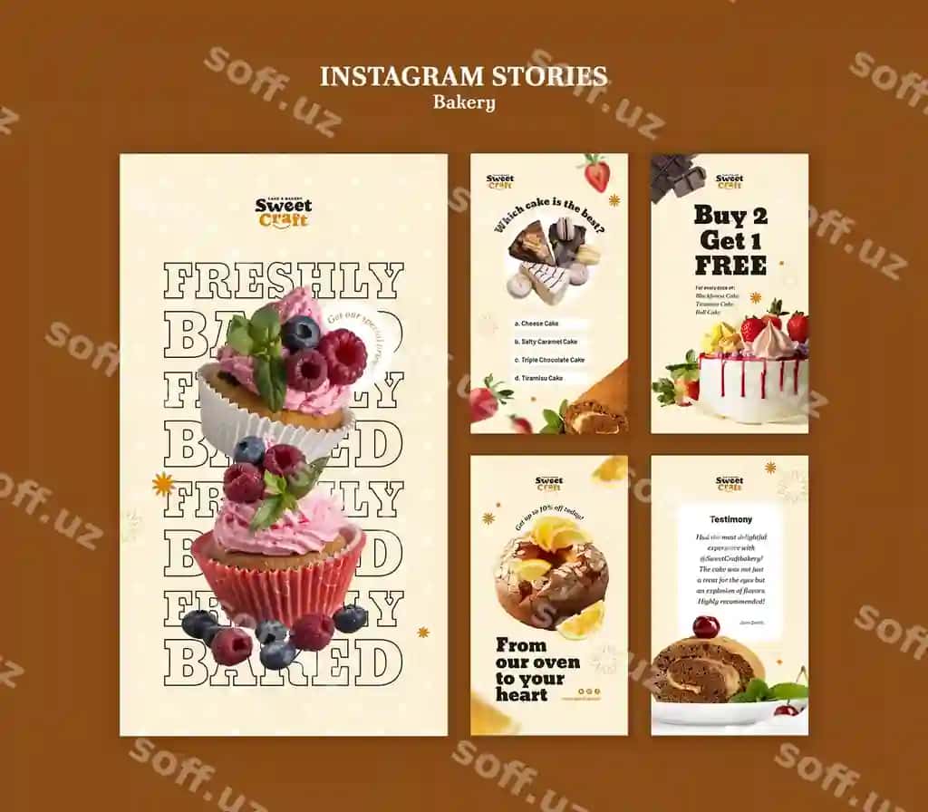 Pechenya shabloni dizayni | Bakery template design