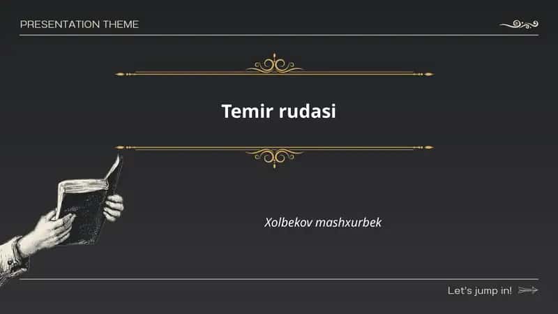 Temir rudasi