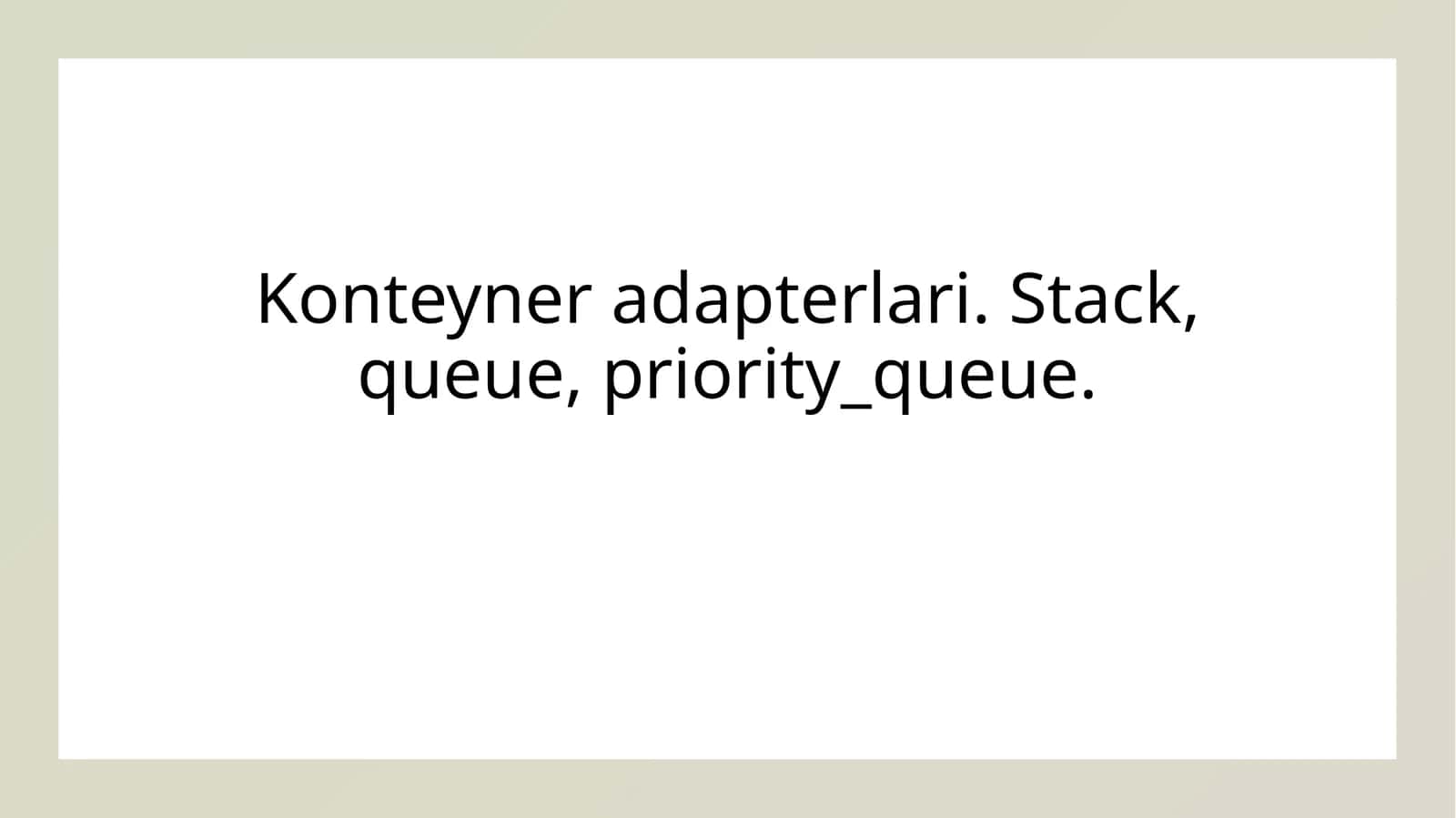 Konteyner adapterlari